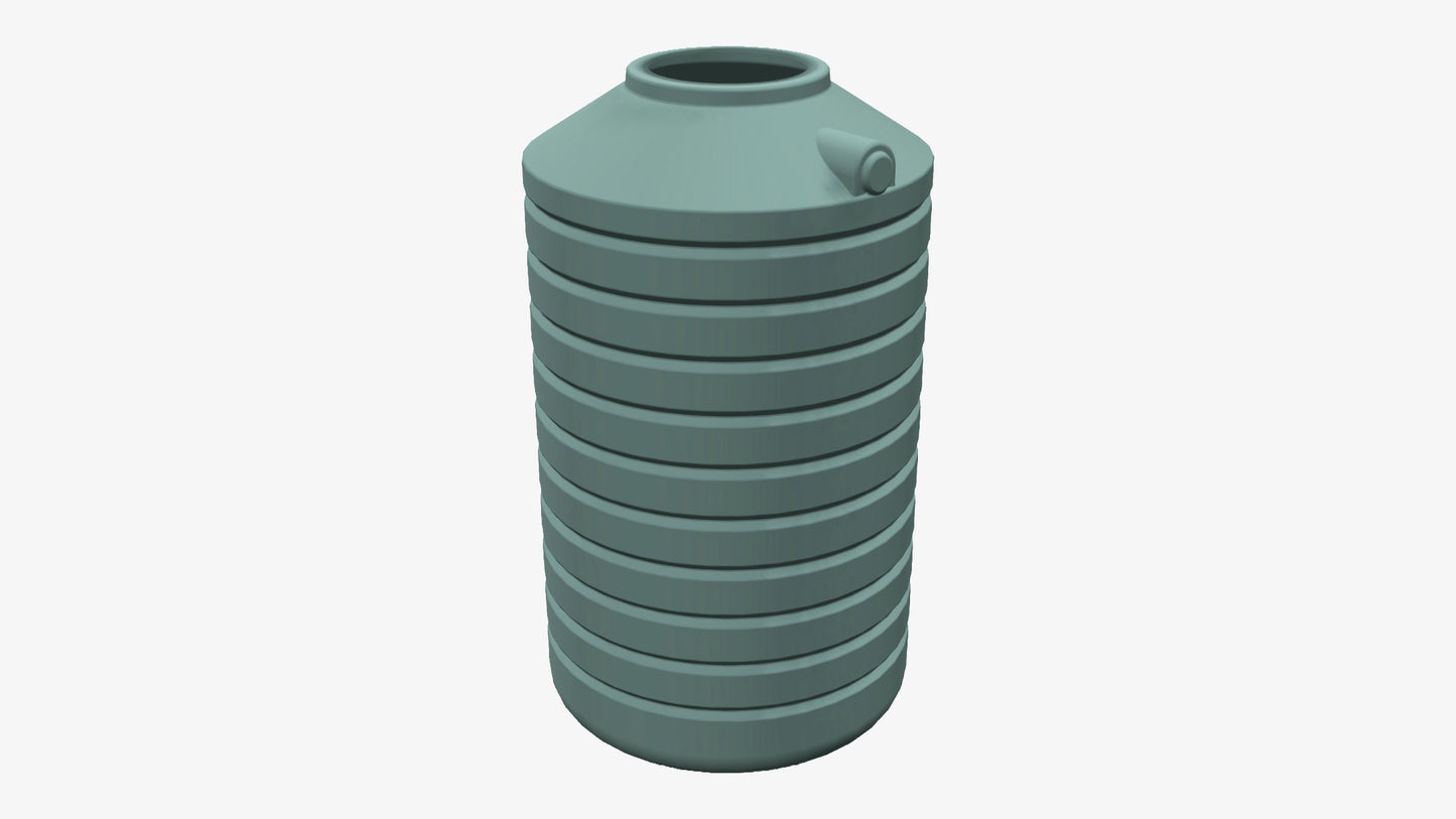 1000L Round Tank by Clark Tanks