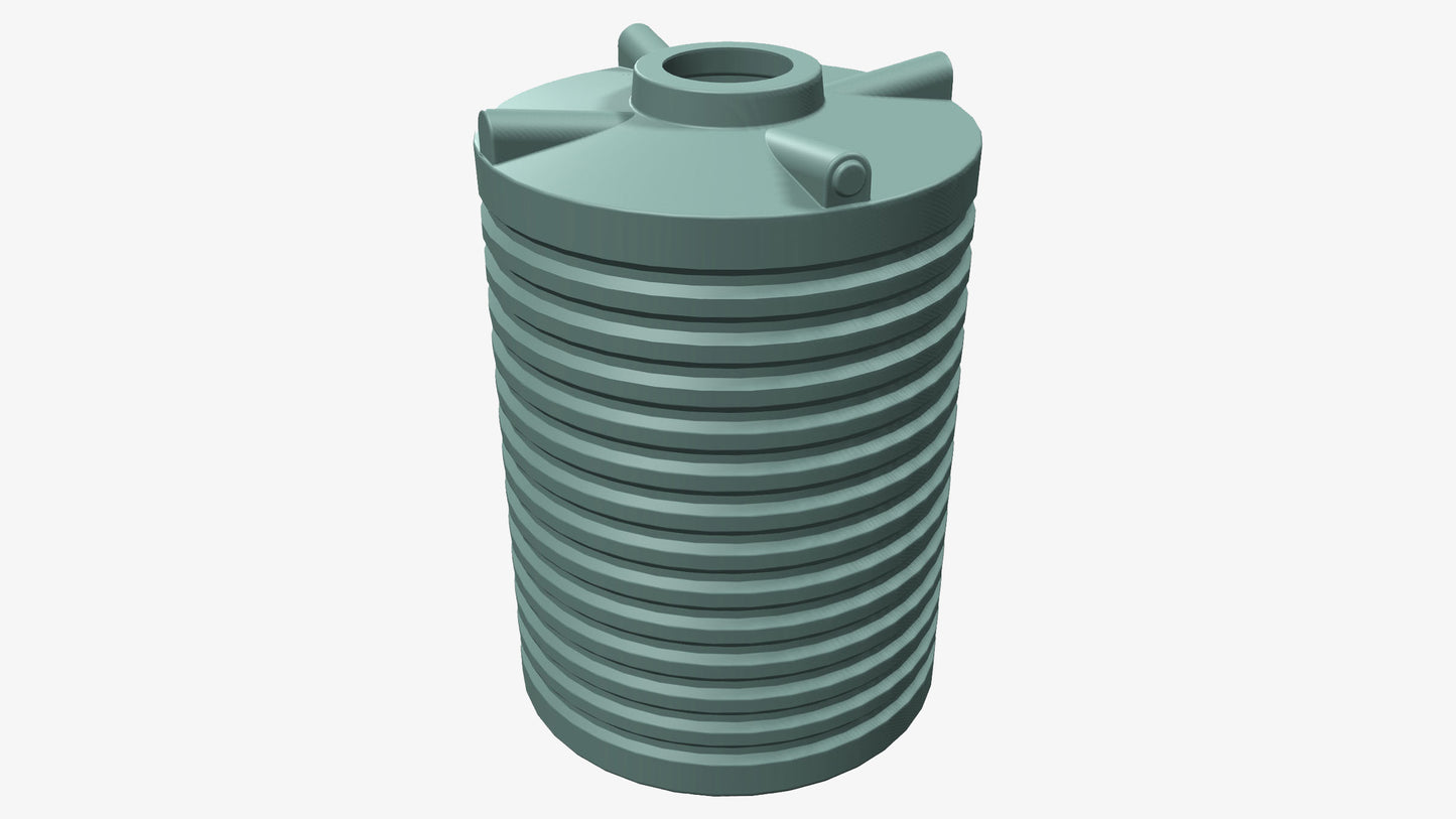 3000L Round Tank by Clark Tanks