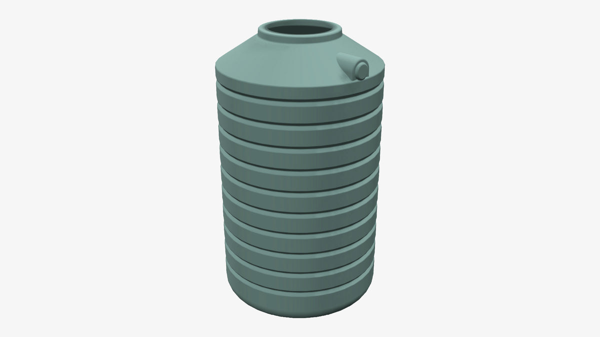 1000L Round Tank by Clark Tanks