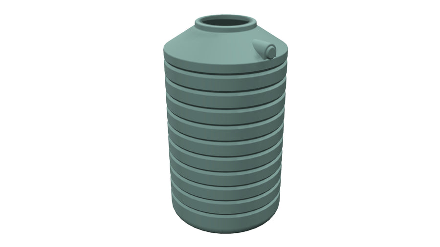 1000L Round Tank by Clark Tanks