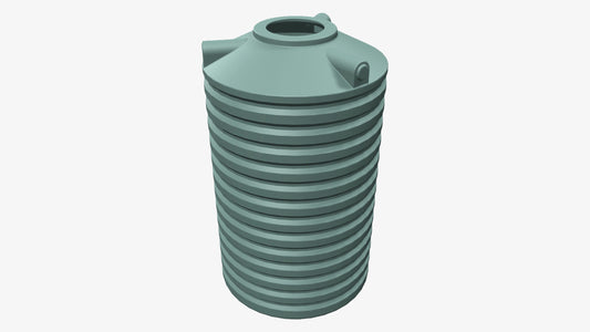 2000L Round Tank by Clark Tanks