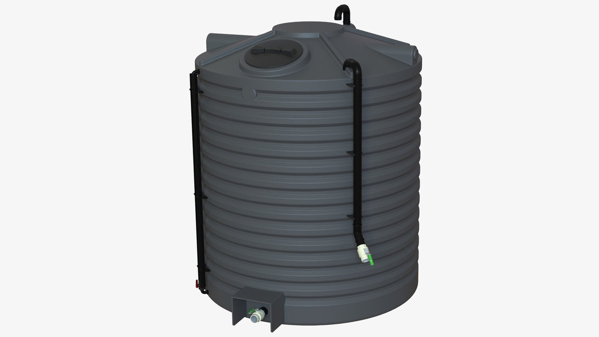5000L Round Diesel Tank SG1.5