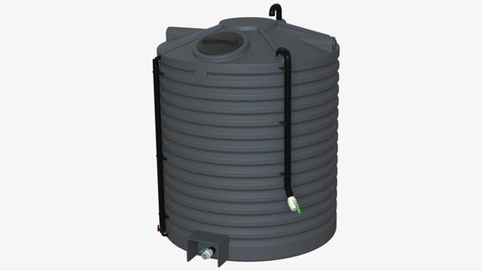 5000L Round Diesel Tank SG1.5