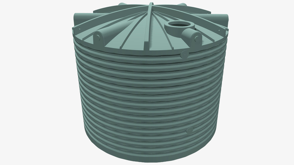 	15000L Round Tank by Clark Tanks