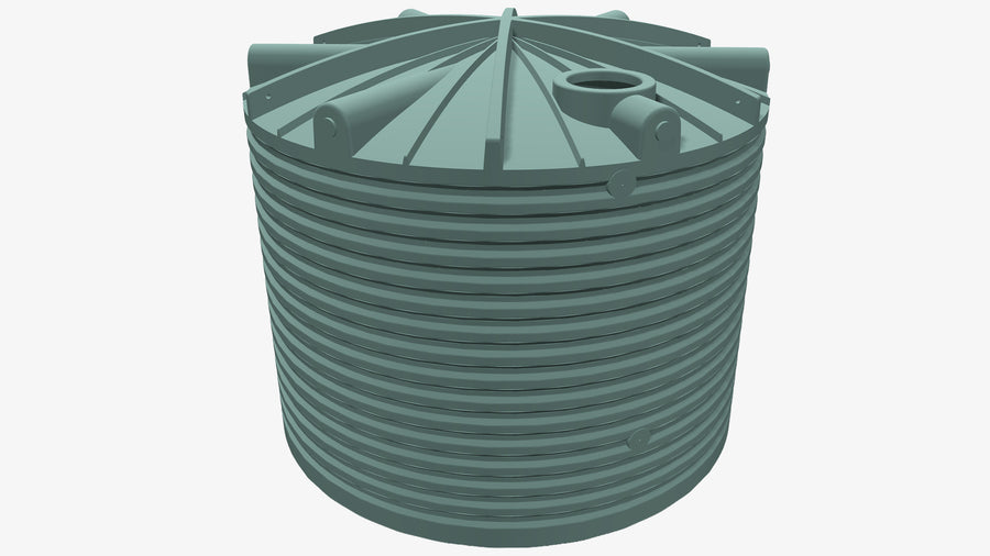 	15000L Round Tank by Clark Tanks