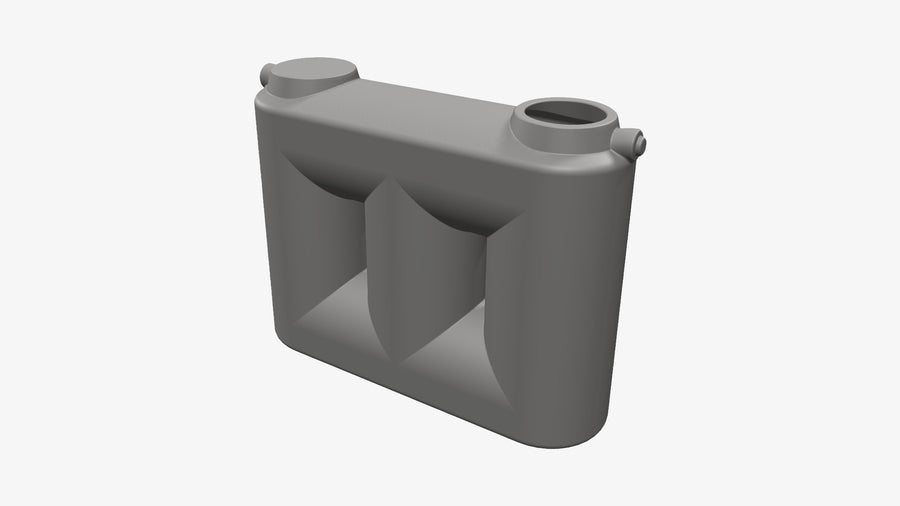 2000L Slimline Tank by Clark Tanks