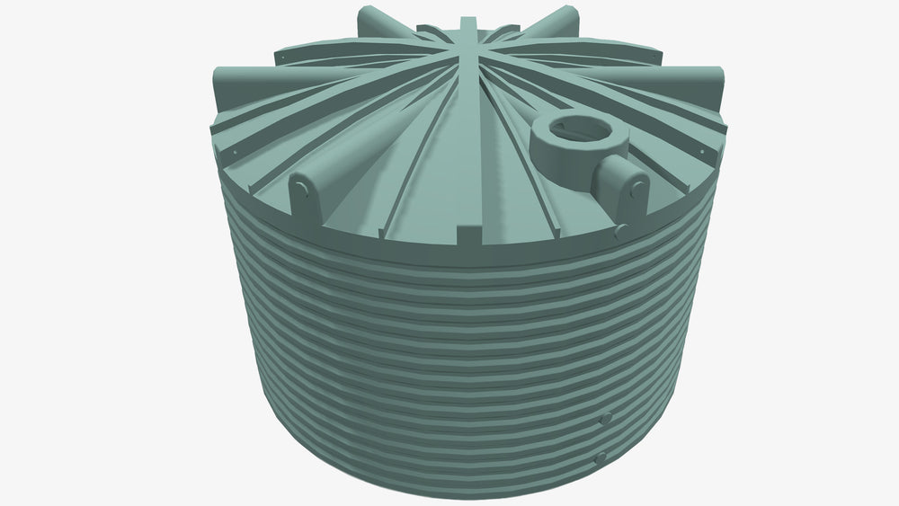 25000L Round Tank by Clark Tanks