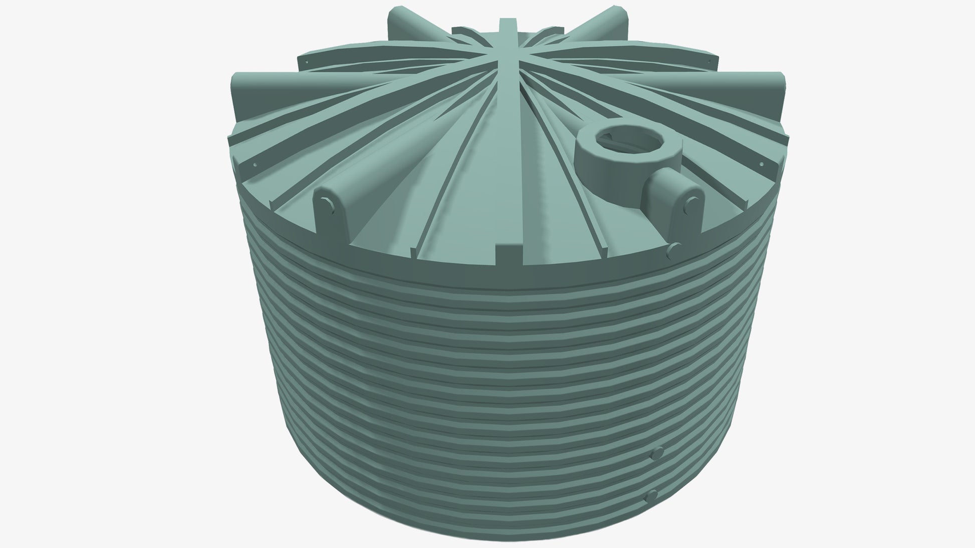 25000L Round Tank by Clark Tanks