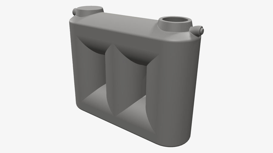 3000L Slimline Tank by Clark Tanks