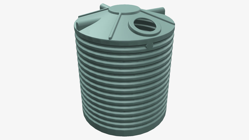 5000L Round Tank by Clark Tanks