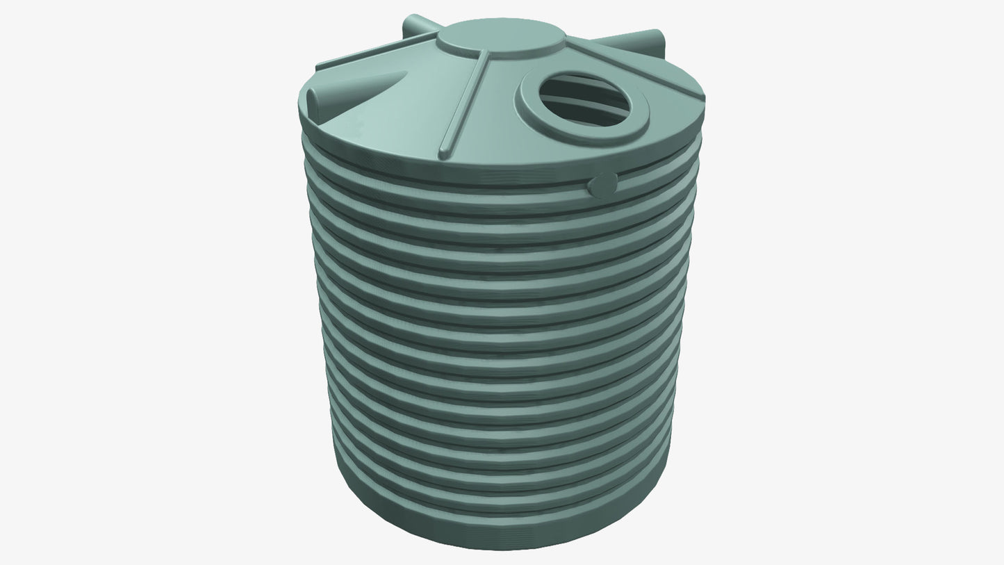 5000L Round Tank by Clark Tanks