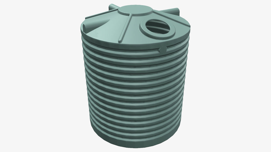 5000L Round Tank by Clark Tanks