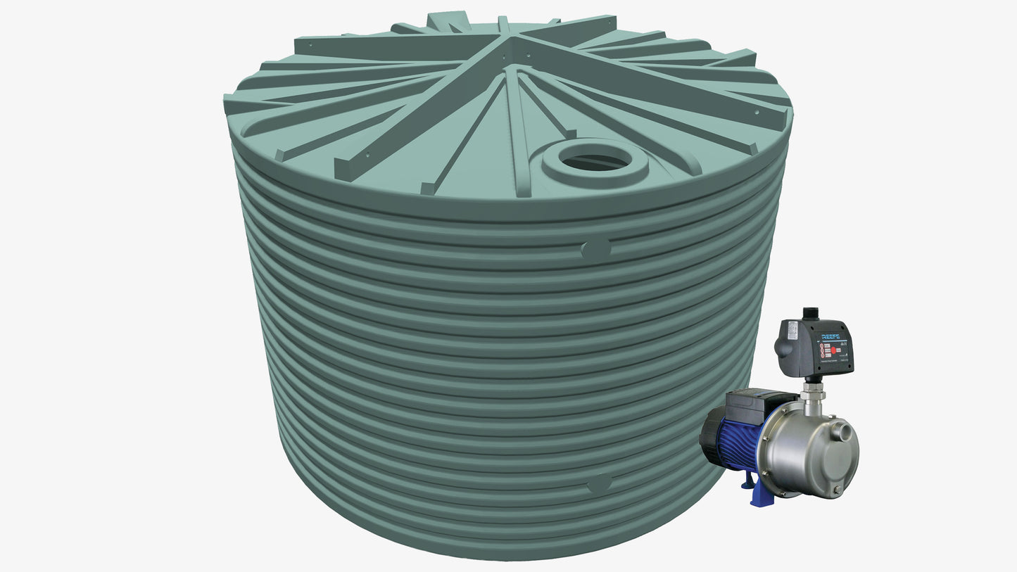 	22700L Round Tank and REEFE PRJ55 Pressure Pump