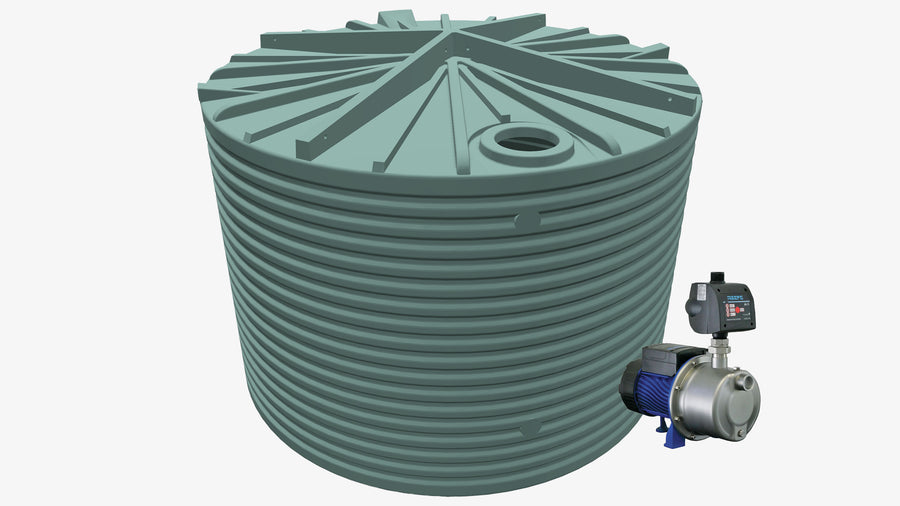	22700L Round Tank and REEFE PRJ55 Pressure Pump